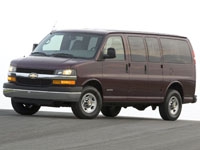 Коврики EVA Chevrolet Express II (1ряд) 2002 - наст. время